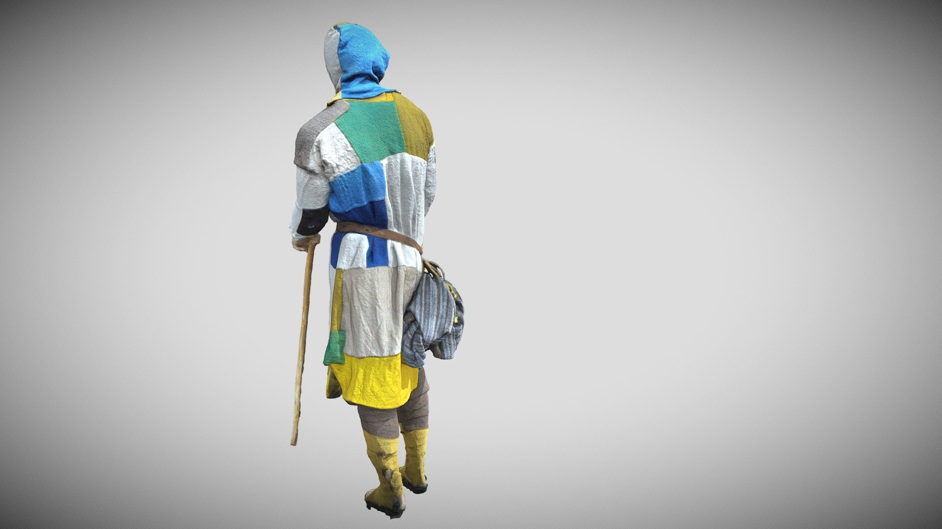 Moorleiche Kleidung — Sketchfab embed 3D viewer