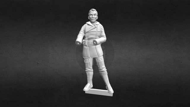 Albert "Bertie" McFadden 3D Model