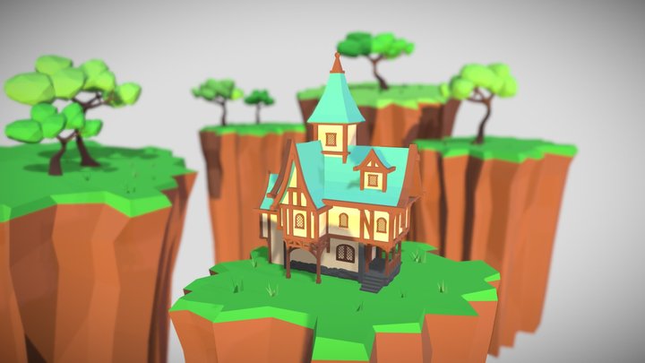 fantasy house 3D Model