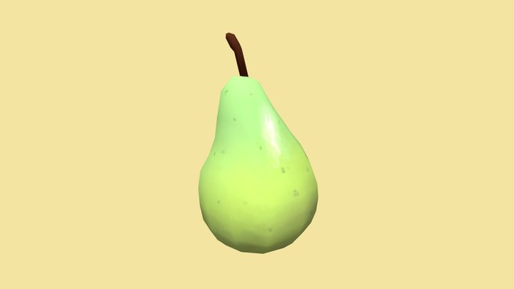 Pear 3D Model