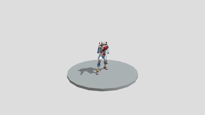 Sami Reid- Character Model Mech 3D Model