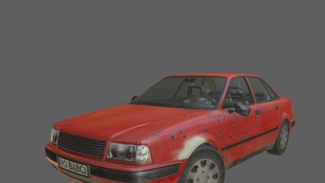 Audi 80 3D Model