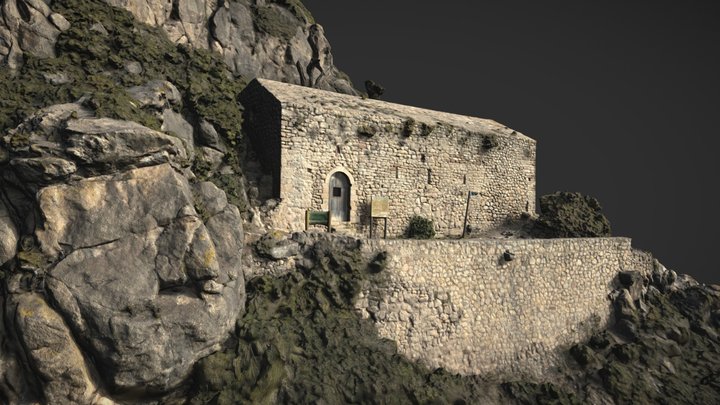 Esglèsia de Sant Miquel del Montmell 3D Model