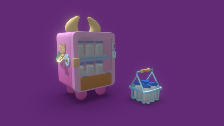 Vending machine 3D Model