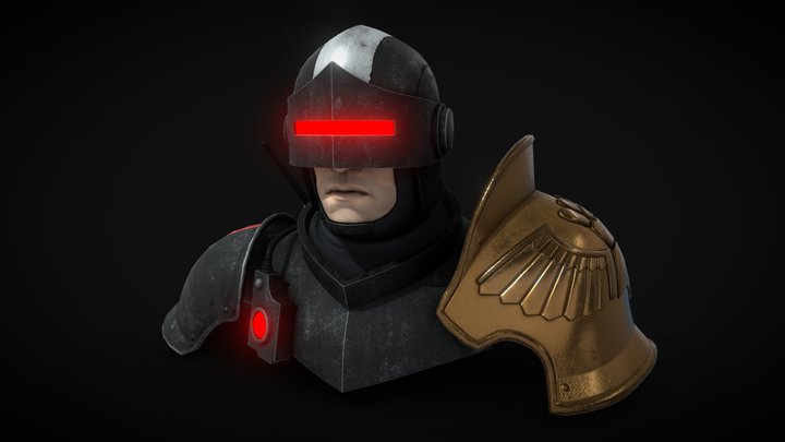 Adeptus Arbites 3D Model