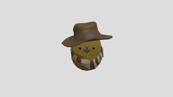 FFXIV - The Behatted Serpent Of Ronka 3D Model