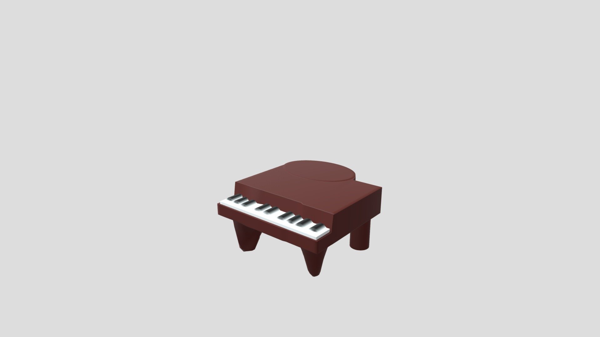SketchfabWeeklyChallenge (Week 6): Piano