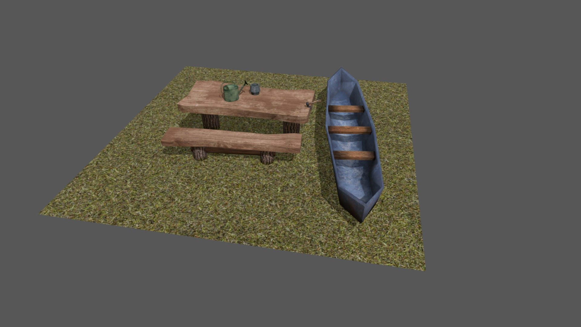 Eco House - Texture 2 More detailed props - 3D model by Mirthe De Reu ...