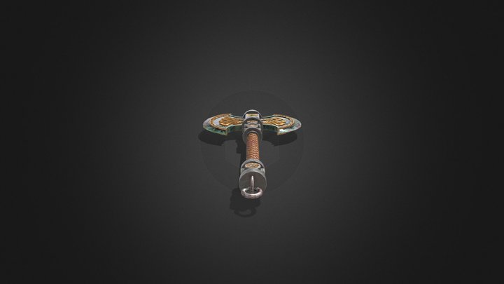 Dwarf Axe 3D Model