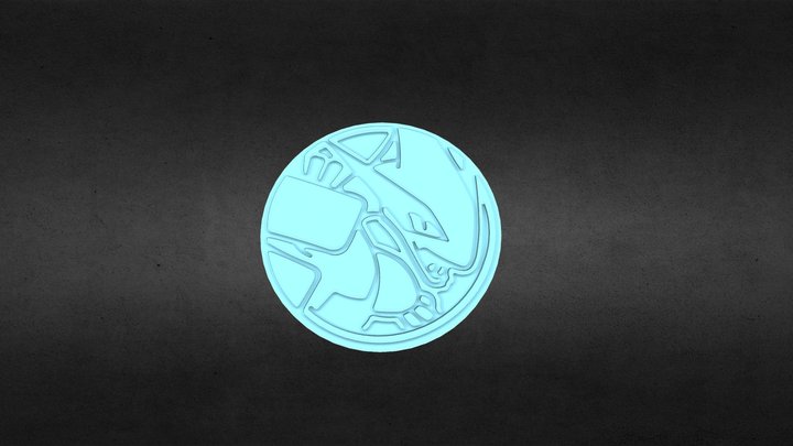 Pokémon TCG - Lugia Coin – Modello 3D gratuito STL