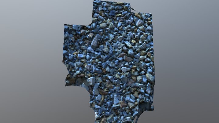 gravel Photorealistic 3D Model