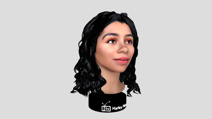 Harley Haze 3D Model