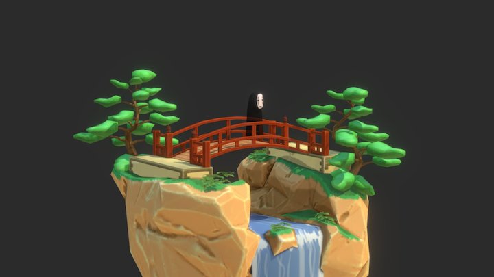 Spirited bridge 3D Model