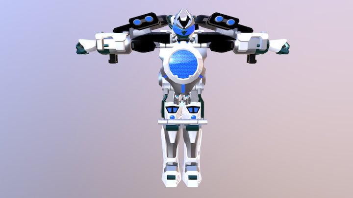 Mech 2 3D Model