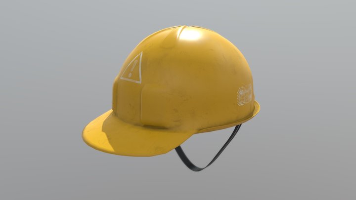 Safety Helmet - 3D Asset 3D Model