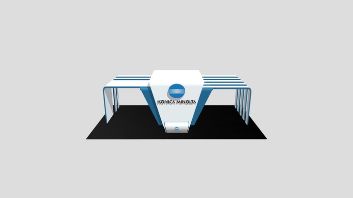 BMY PRINT TECH STALL 3D Model
