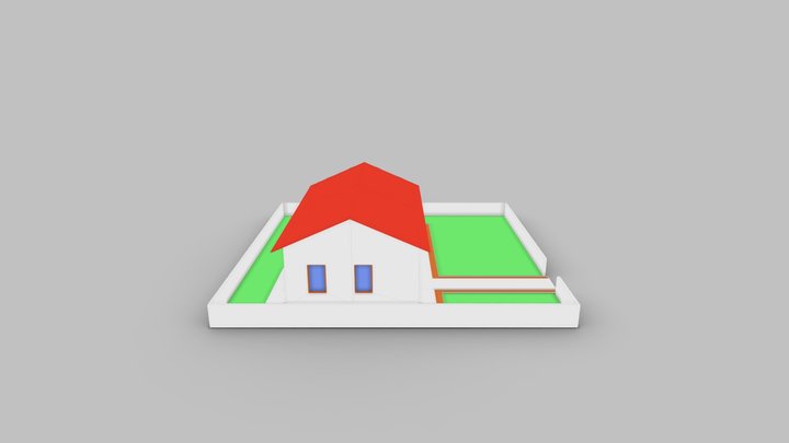 Casa Simples V2 3D Model