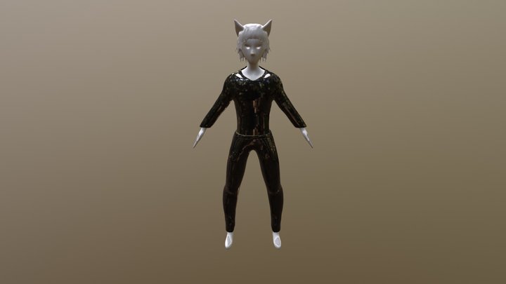 High Poly Body model 3D Model