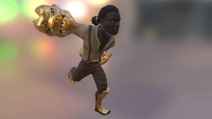 Ankwai Posing 3D Model