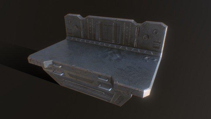 The table Si-Fi 3D Model