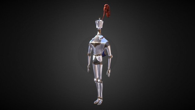 Chevalier Caféine / Coffee Knight 3D Model