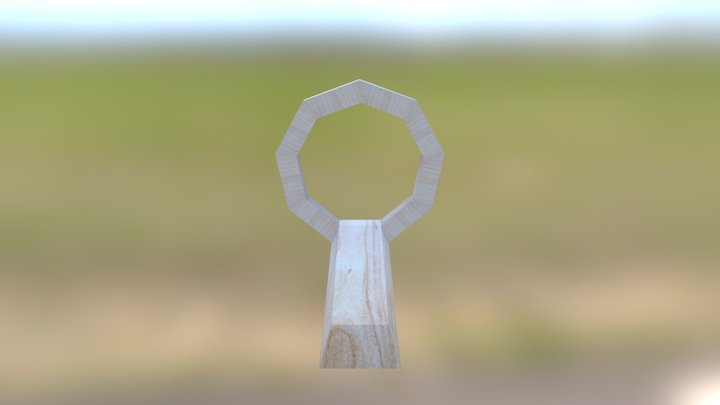 Cuña pa puerta 3D Model