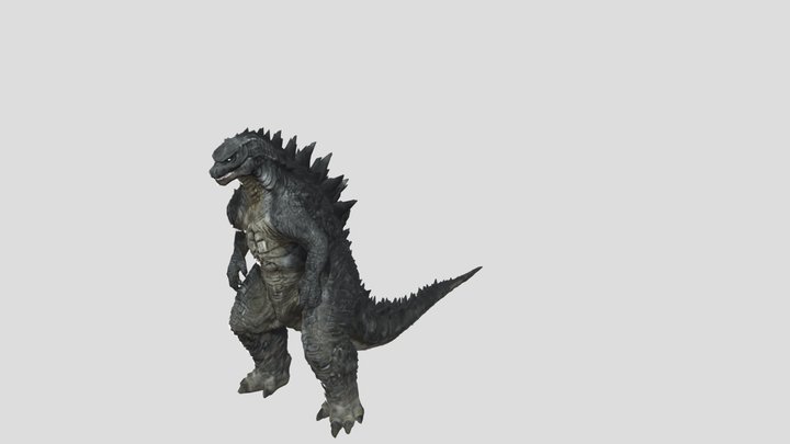 Godzilla (2014) 3D Model 3D Model