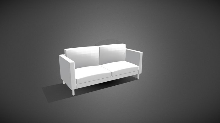 Epic Gamer Couch of Space and Time 3D Model