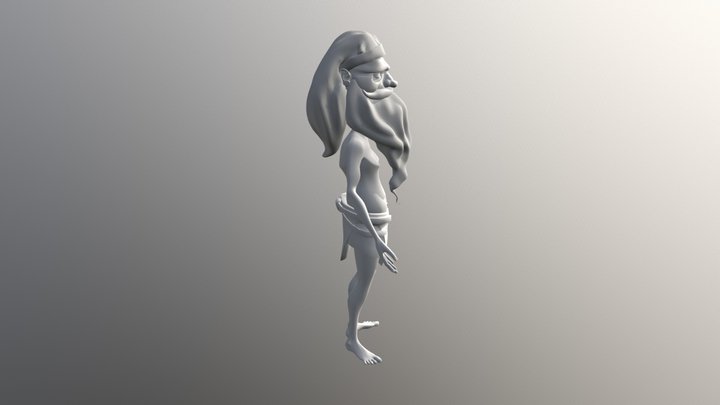 Family Elder 3D Model