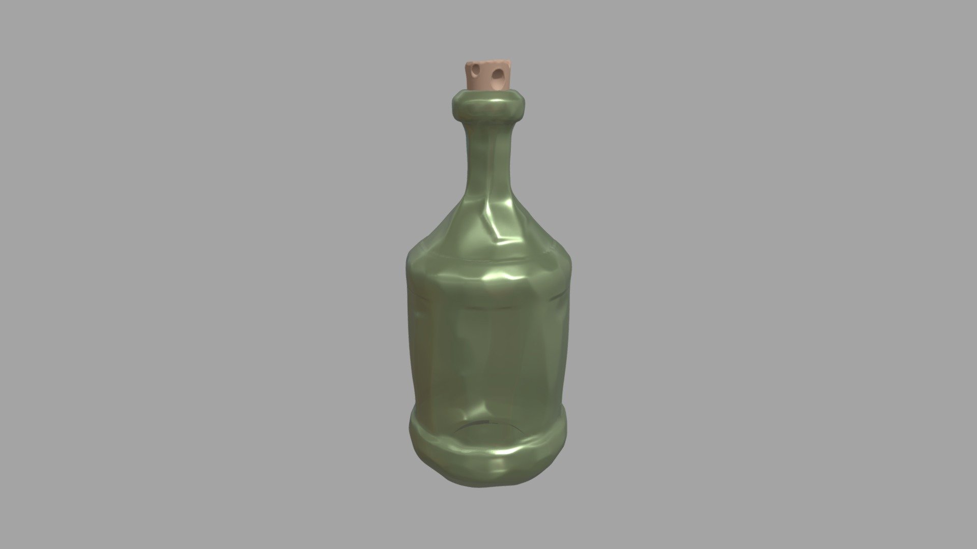 Aged Rum Bottle - 3D model by martin_rodenbeck [f92293d] - Sketchfab