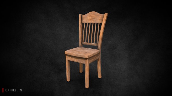 Game Ready Chair 3D Model