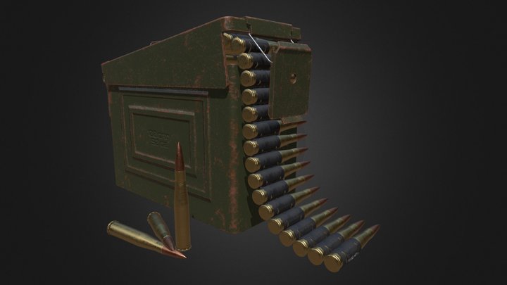 Ammo Box GAP 3D Model