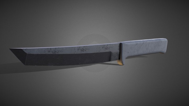 TANTOKNIFE First sketchfab :)  3DGD 3D Model