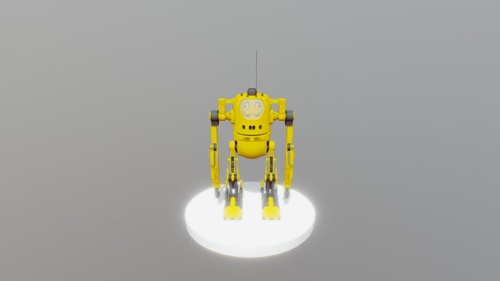 Cargo bot 3D Model