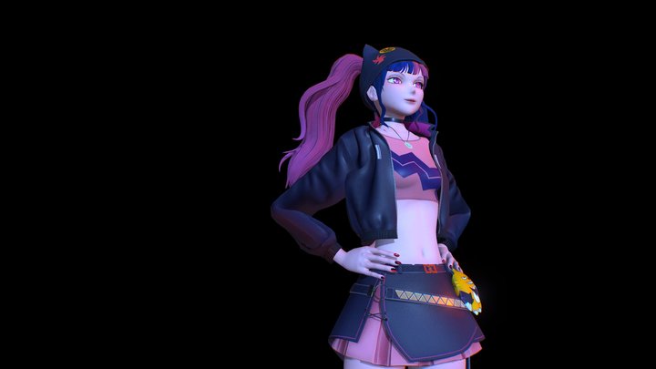 PALWORLD ZOE 3D Model