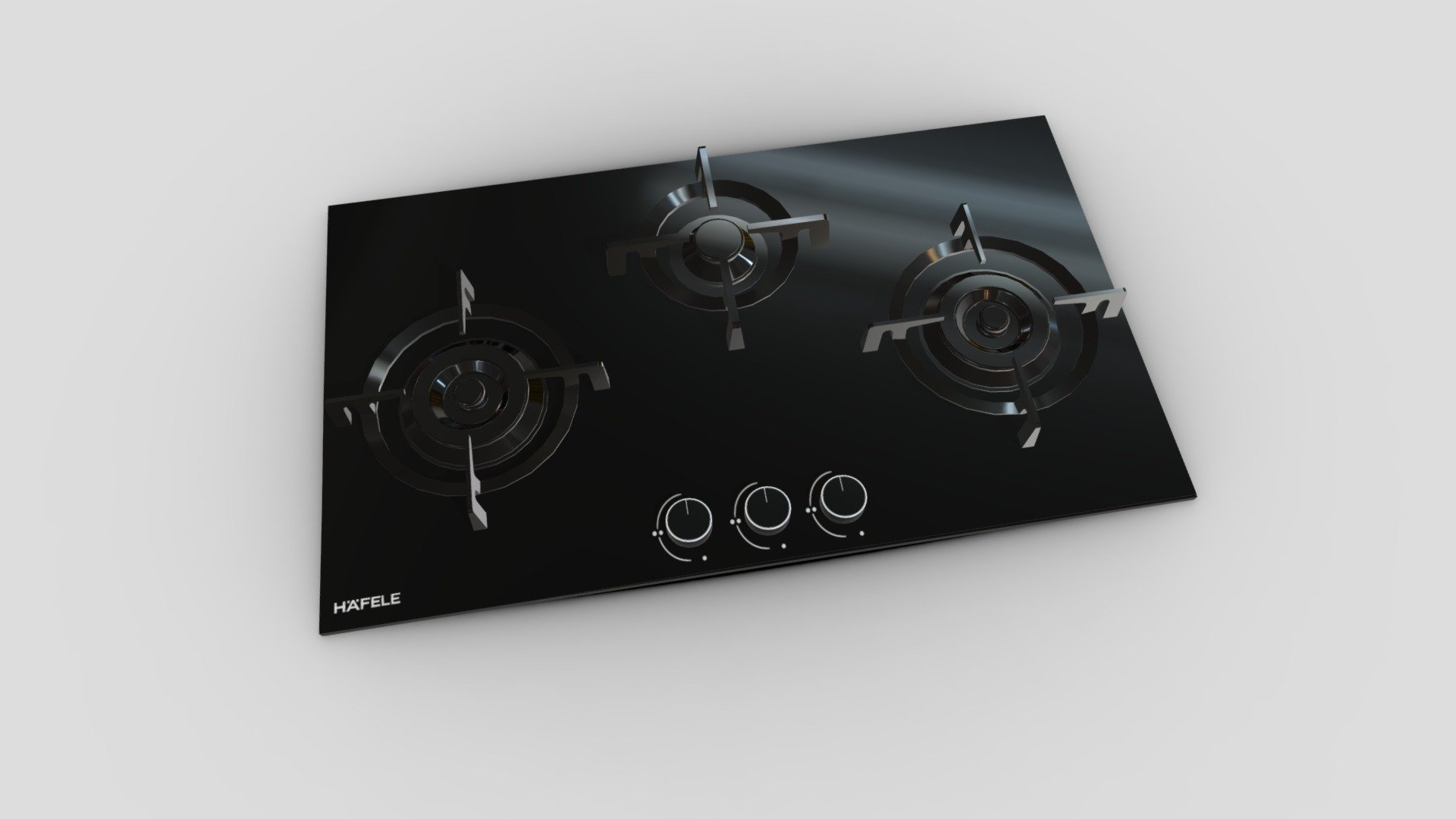 HAFELE Gas Stove Download Free 3D model by SilverSeaMedia Group