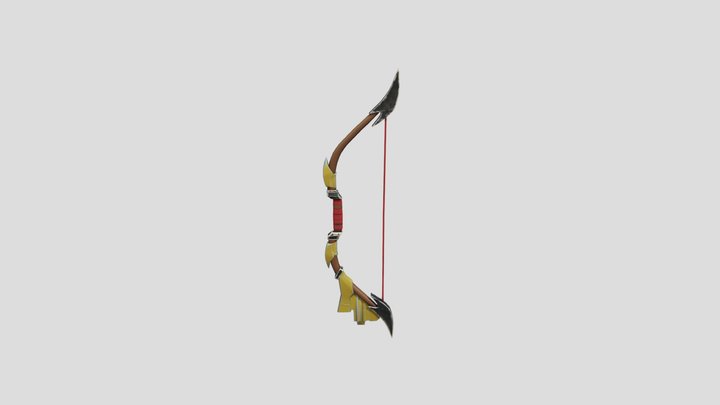 Bow Animated 3D Model
