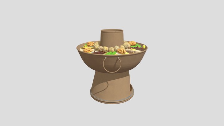 3D-열구자탕 3D Model