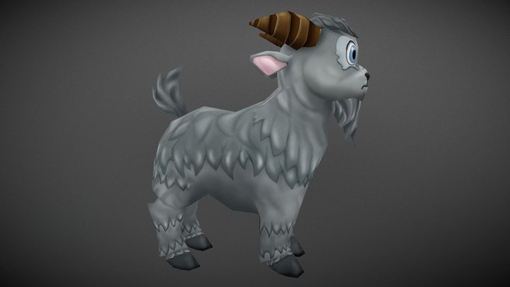 Goat 3D Model