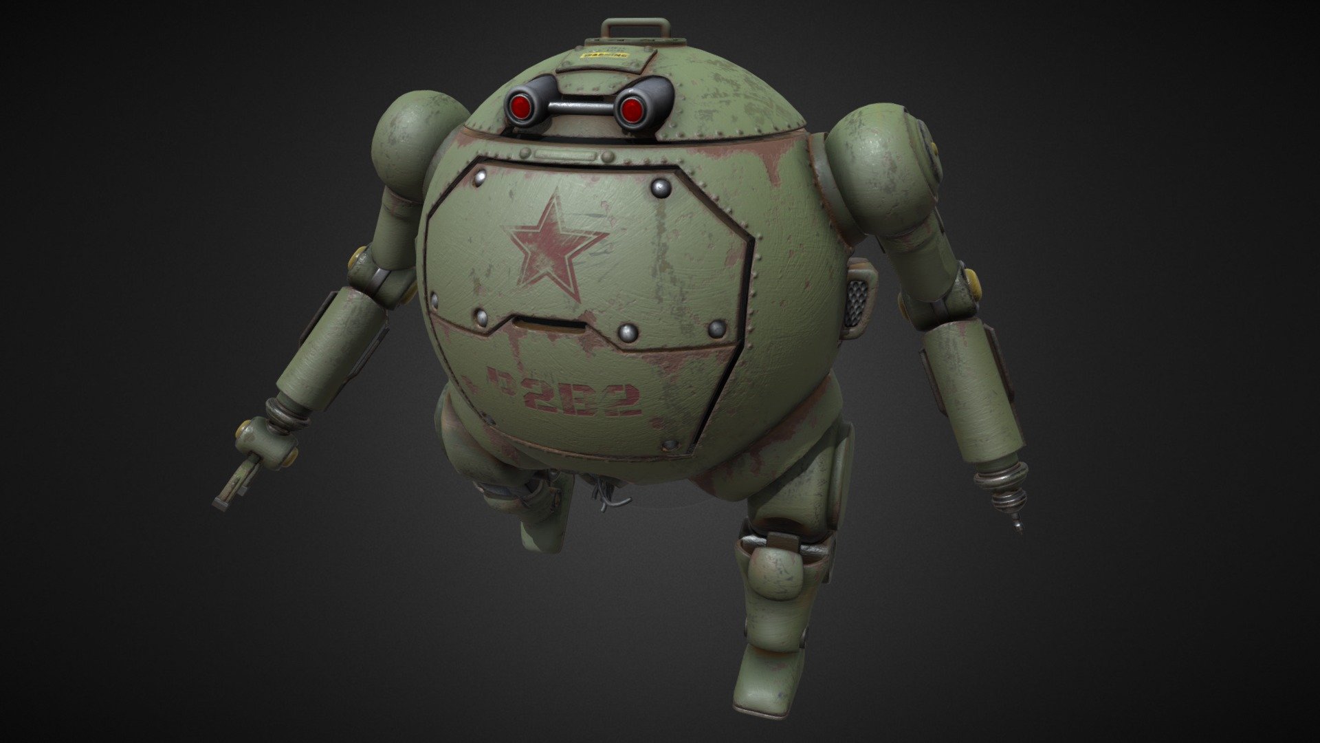 ArtStation - Robot from atomic heart