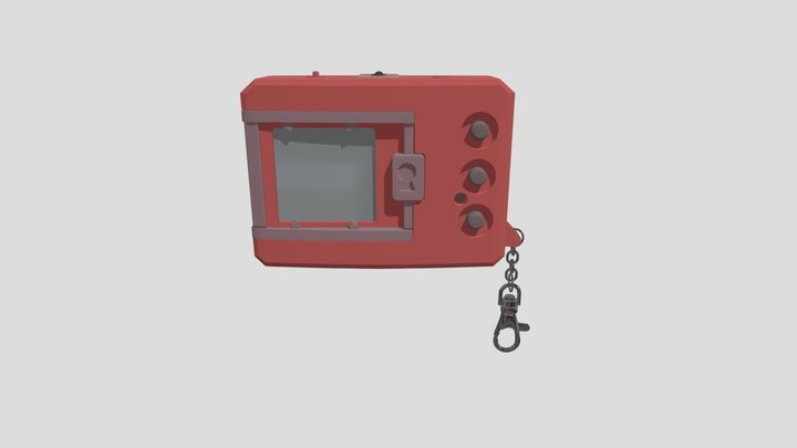 Digital Monster 3D Model