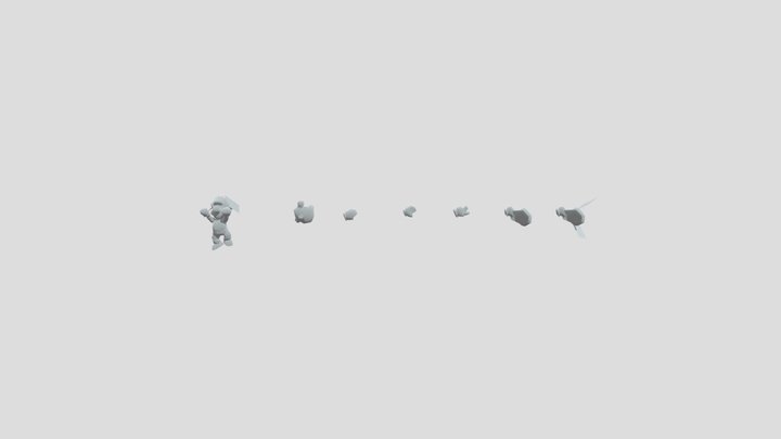 CJES_ Luigi_ Template 3D Model