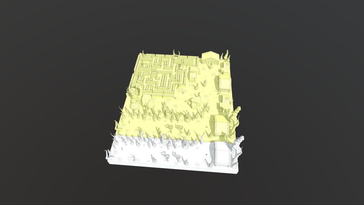 Escenario nivel 1 Giramundos 3D Model