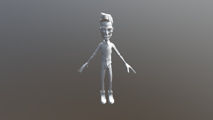 Man Done 3D Model