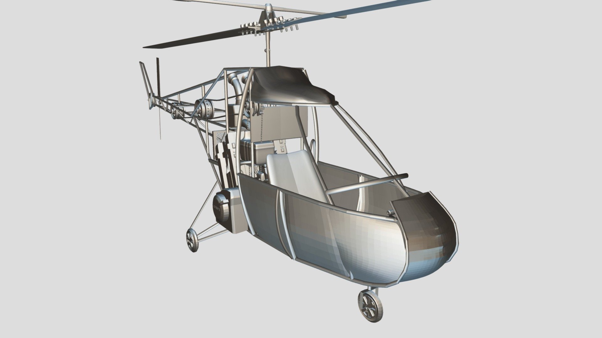 Helicopter - 3D model by harrisonnforngangsi [f92b790] - Sketchfab