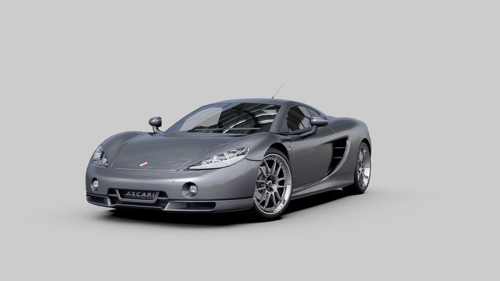 2007 Ascari KZ1 3D Model