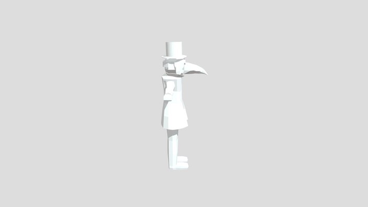 Plague Doctor 3D Model