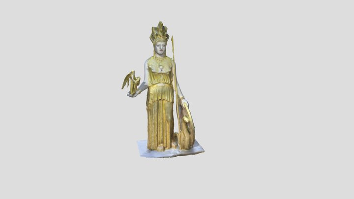 Athena in Zbrush 3D Model