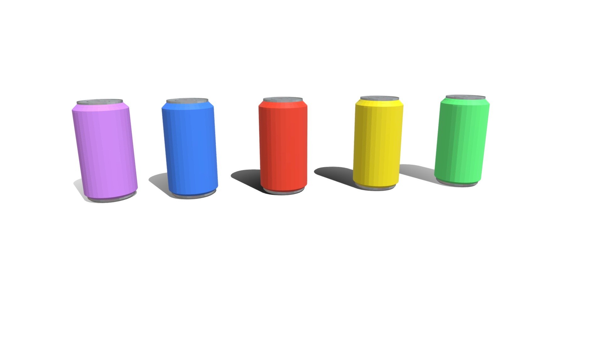 SODA CAN - lowpoly