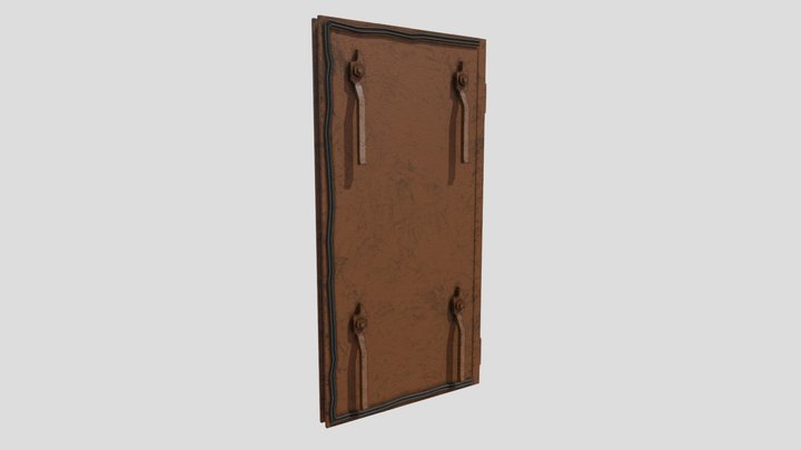 Vault Door 3D Model